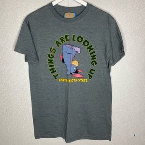 North Dakota State Disney Eeyore Things Are Looking Up Shirt Size Medium